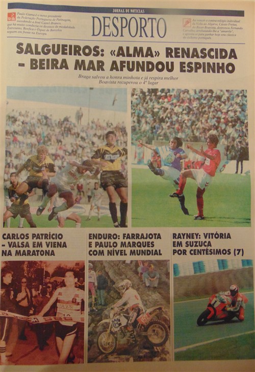 1992 - Salgueiros e Beira Mar em destaque - Ver mais